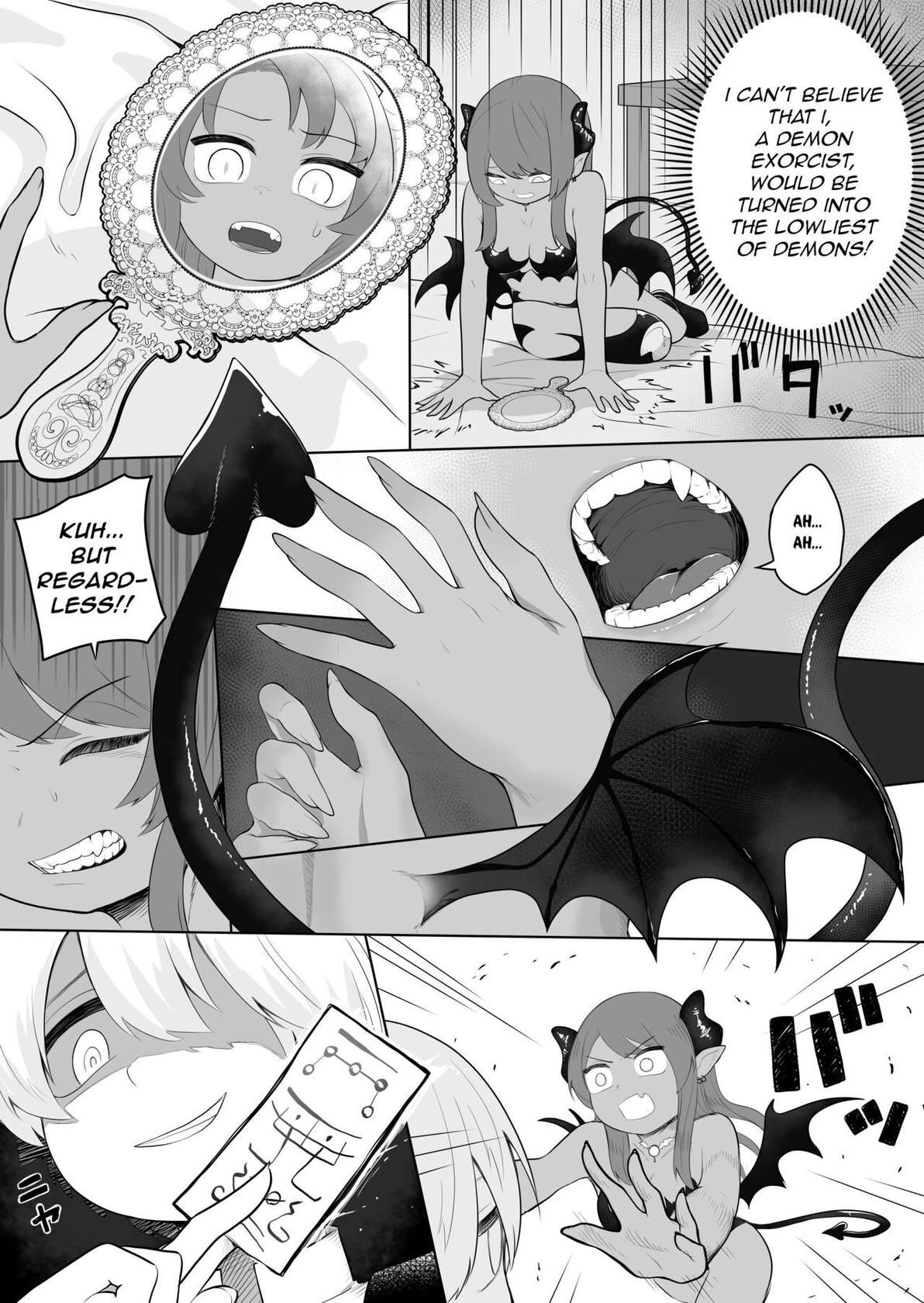 [Amuai Okashi Seisakusho (Ahoge Kinoko, Kikkomuhito)] Taima no Sandatsusha ~Taimashi ga Karada mo Kioku mo Succubus ni Ubawareru Ohanashi~ [English]