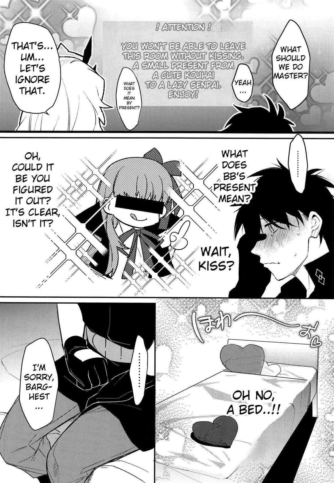 (C100) [Ash wing (Makuro)] Kimi to Kiss Shinai to Derarenai Heya (Fate/Grand Order) [English]