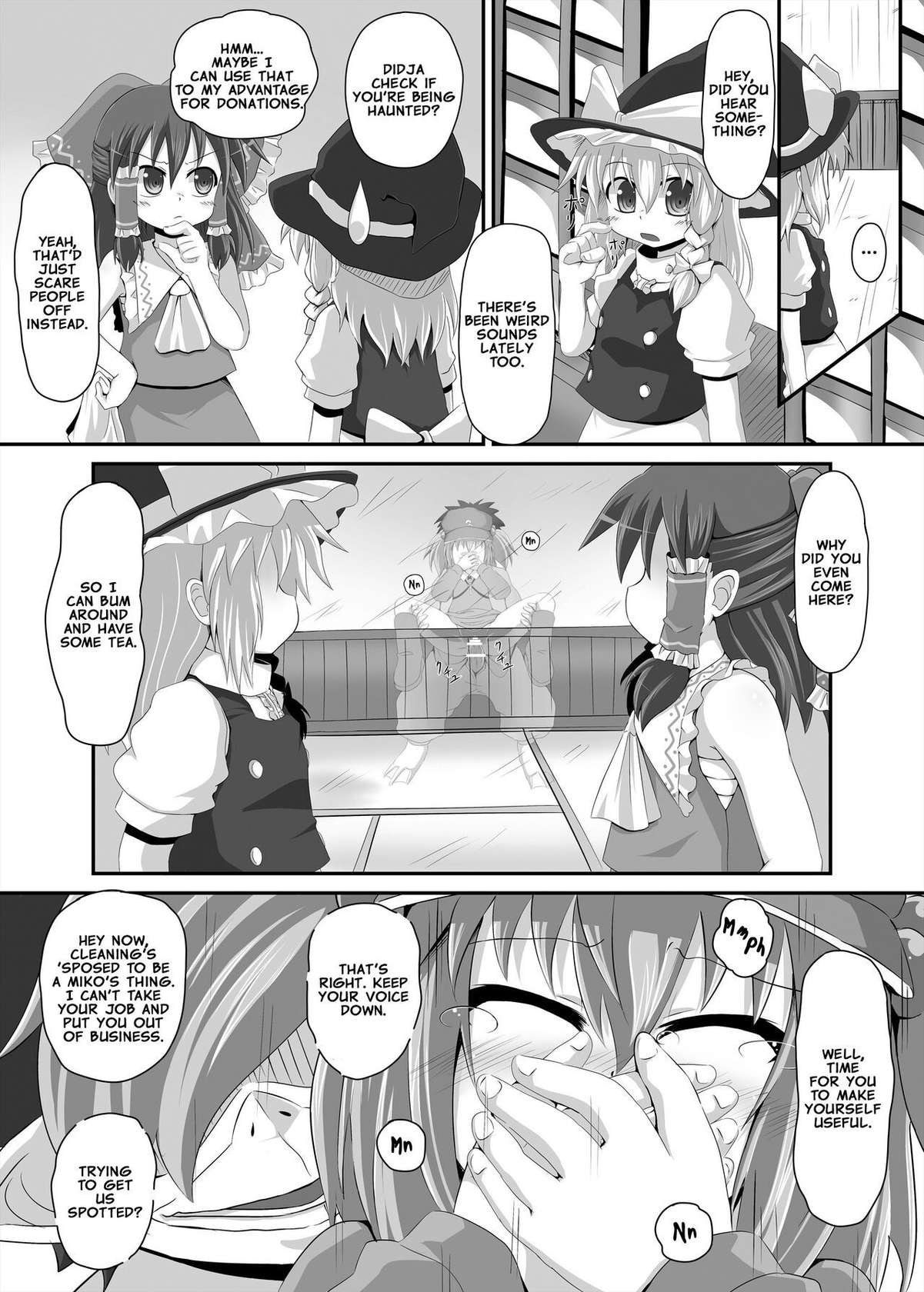 [Tonkotsu Fuumi (Poncocchan)] Tanigappa wa Nikugappa (Touhou Project) [English] [Digital]