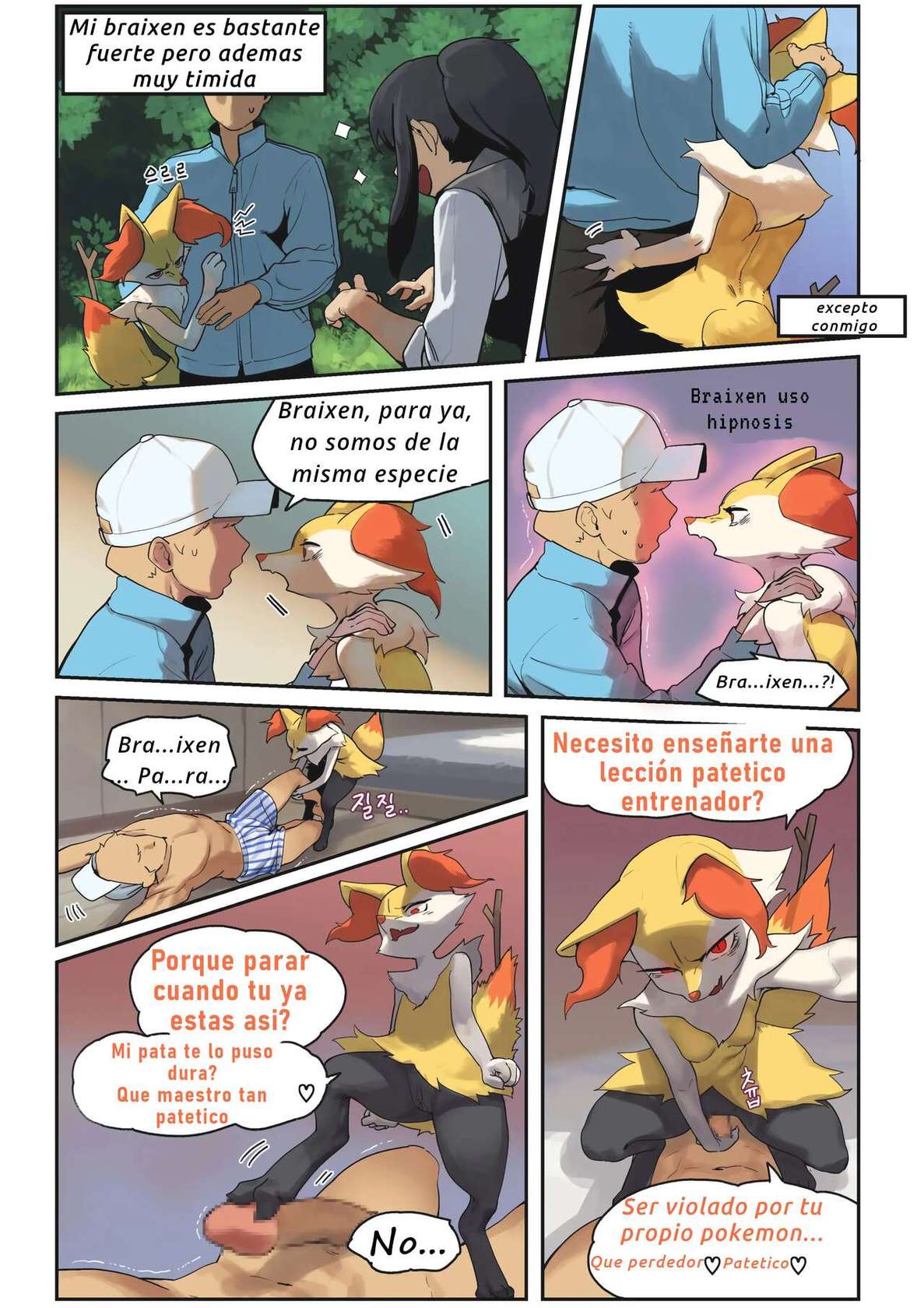 [Gudl] Braixen Uso Hipnosis (Pokemon) [Spanish]