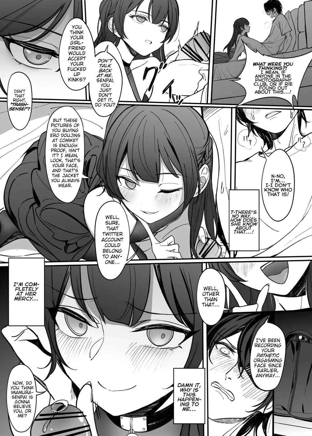 Gyakuen ~A Devilish Little Kouhai Plays With Fire~ [Oneshot]