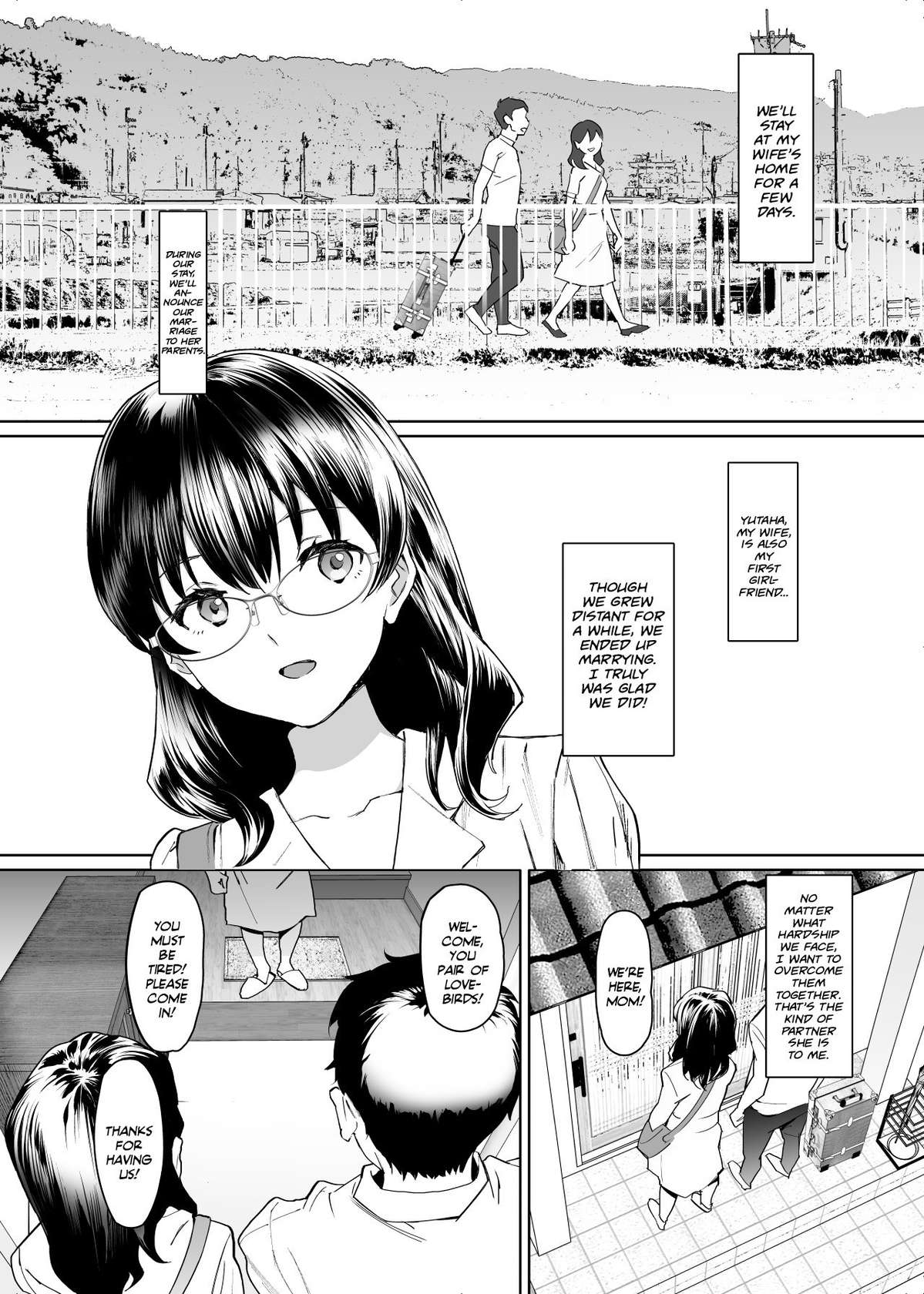 [Nyaa no Esa] Kanojo to no Kekkon Houkoku ni Kiseishita noni Gimai to Yarimakuri no Suujitsukan ga Hajimatteshimatta | I visited my in-laws to announce my marriage and ended up fucking my wife's little sister silly! [English] [Team Rabu2]