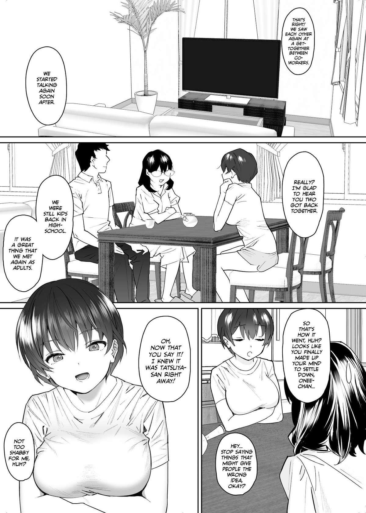 [Nyaa no Esa] Kanojo to no Kekkon Houkoku ni Kiseishita noni Gimai to Yarimakuri no Suujitsukan ga Hajimatteshimatta | I visited my in-laws to announce my marriage and ended up fucking my wife's little sister silly! [English] [Team Rabu2]