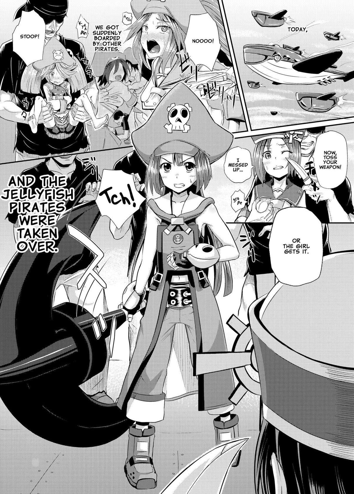 [Tonkotsu Fuumi (Poncocchan)] Jellyfish wa Nottotta!! | The Jellyfish Pirates Have Been Taken Over!! (Guilty Gear) [English] [Digital]