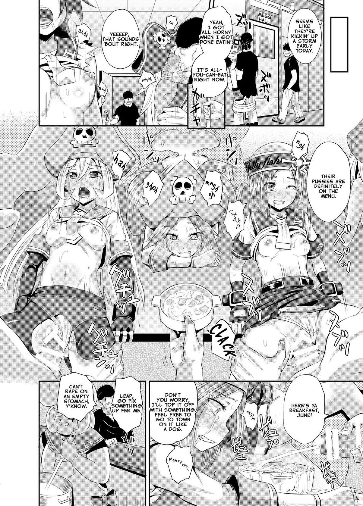 [Tonkotsu Fuumi (Poncocchan)] Jellyfish wa Nottotta!! | The Jellyfish Pirates Have Been Taken Over!! (Guilty Gear) [English] [Digital]