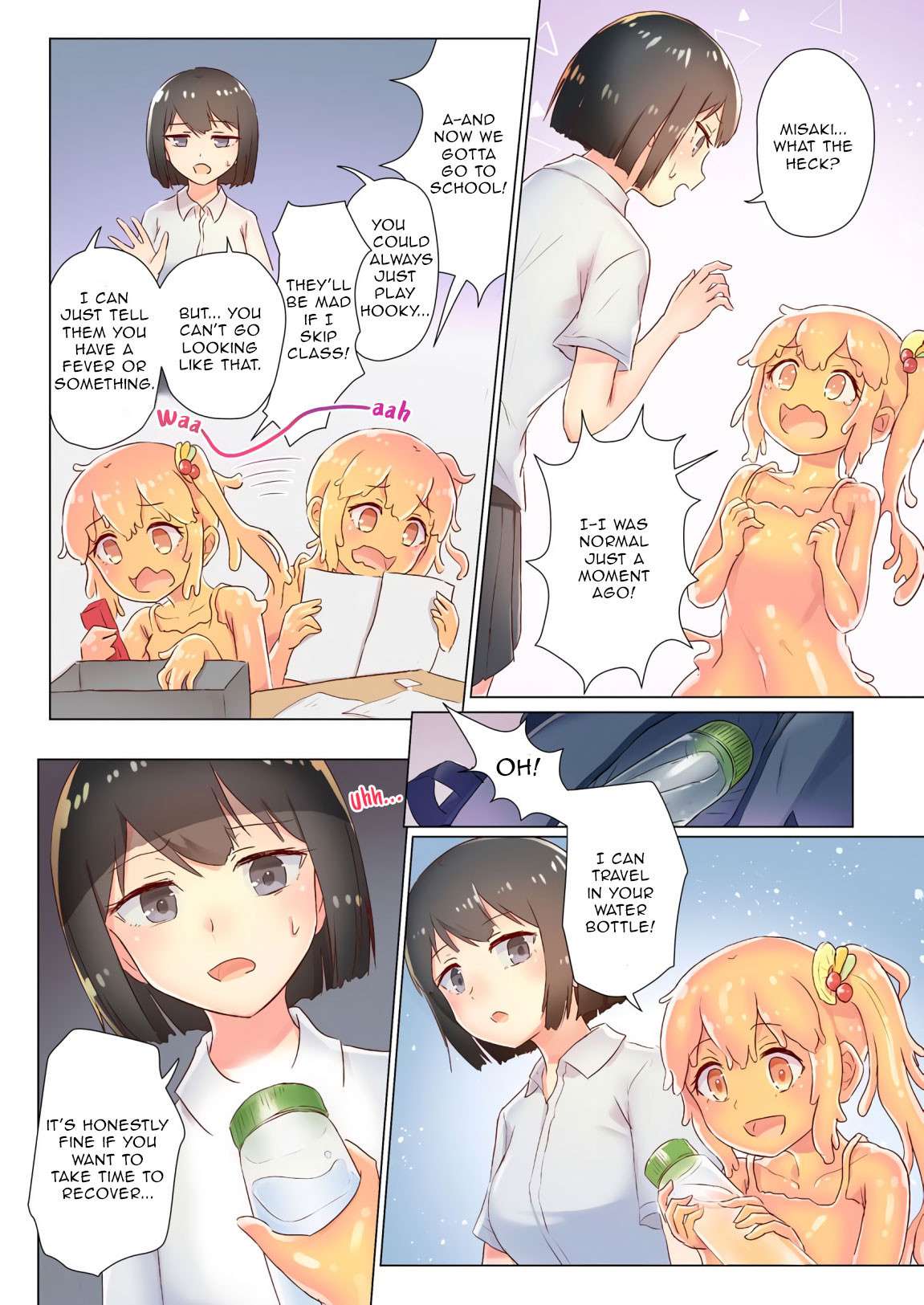 [ifpark] Senpai, Watashi o Tabete kudasai ~Jelly-ka Shoujo to Toromitsu Ecchi~ (Part 2) | Eat me, Senpai! ~The Gelatin Girl and the Thick, Lewd Nectar~ [English] [Aganon]