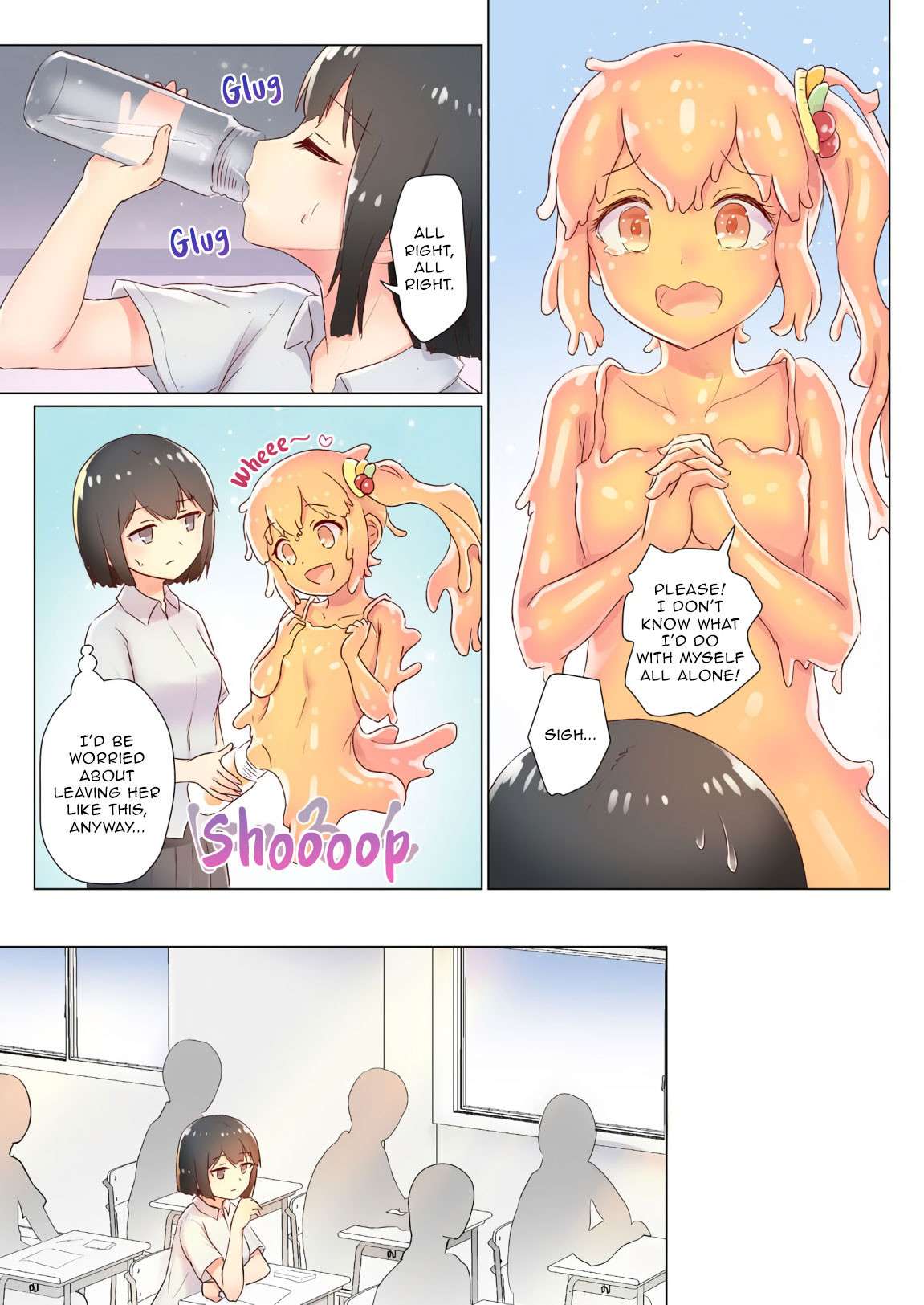 [ifpark] Senpai, Watashi o Tabete kudasai ~Jelly-ka Shoujo to Toromitsu Ecchi~ (Part 2) | Eat me, Senpai! ~The Gelatin Girl and the Thick, Lewd Nectar~ [English] [Aganon]