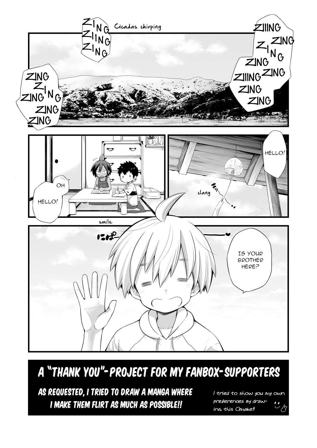 [CHIN-UP (Pocchi)] Riku Manga Omake Hon [English]