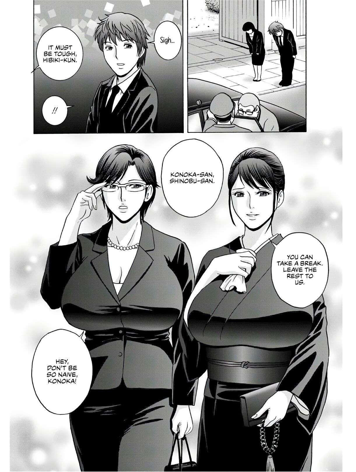 [Hidemaru] Yasashii Oba-san Yarashii Oba-san | Kind Lady, Dirty Lady Ch. 1-3 [English] [Montreal Scans] [Digital]