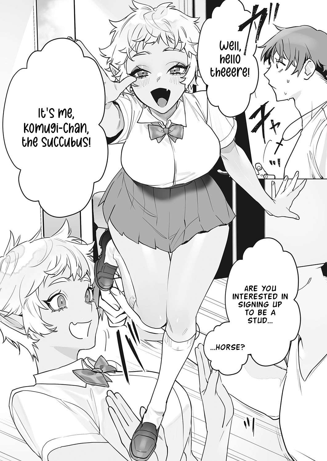 [Shishamo] Inma Kanyuu Komugi-chan | A Dance With Komugi-chan the Succubus (COMIC ExE 38) [English] [Nisor] [Digital]