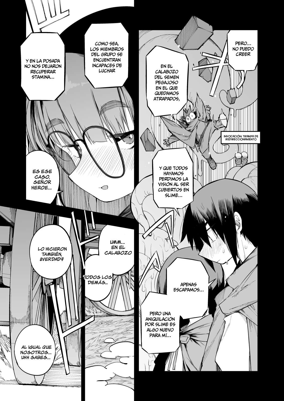 [Naitou2 (F4U)] Renai Kinshi no Yuusha Party ni Mukanai Jimiko no S-kyuu Dosukebe Status [Español] [Chunchunmaru Translations] [Digital]