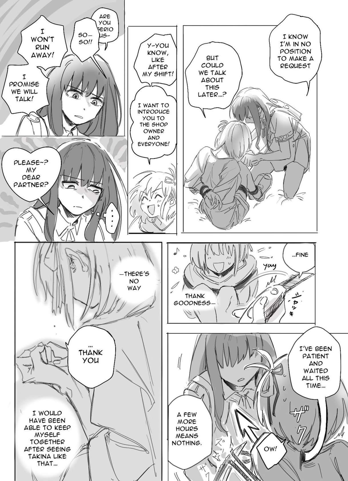 [Koyomania] TakiChisa reunion mini manga (4/4) + Omake (Episode 13 spoiler/ delusional)