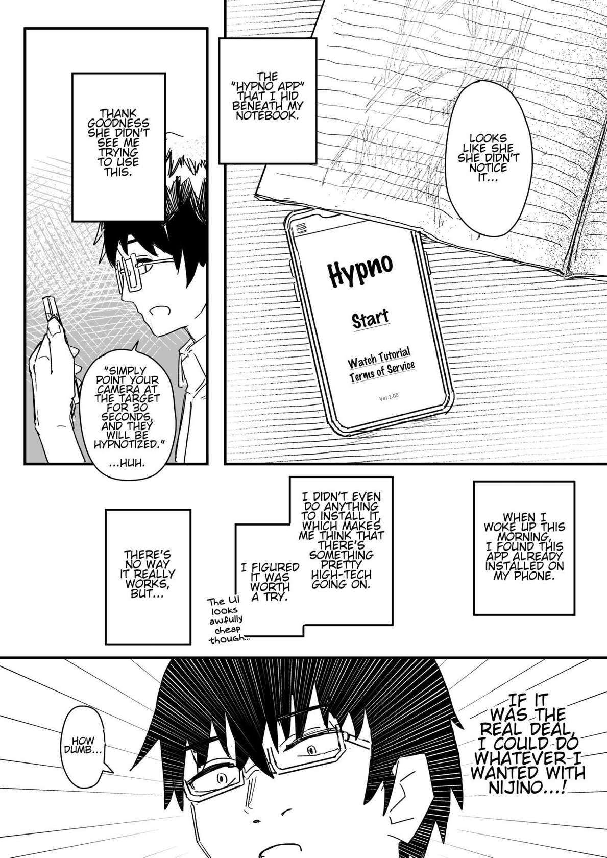 [Kakuninii] Saimin Appli ga Honmono Kamo Shirenai node Tsukatte Miru | This Hypno App Might Be Legit, So Let’s Try It Out [English] [Digital]