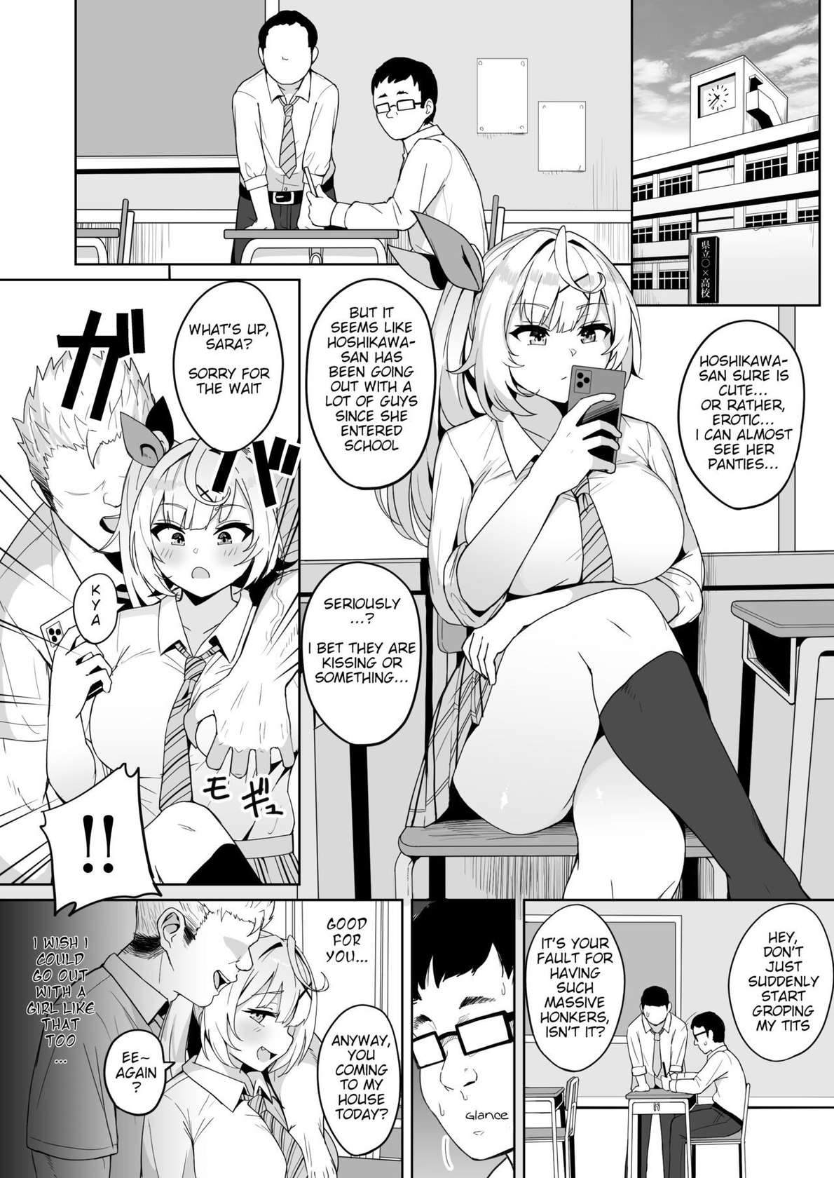 [Fuzuii Undou (Fuzui)] Ura de xx ttete Gomen! w (Hoshikawa Sara) [English] [#/vt/ translations]