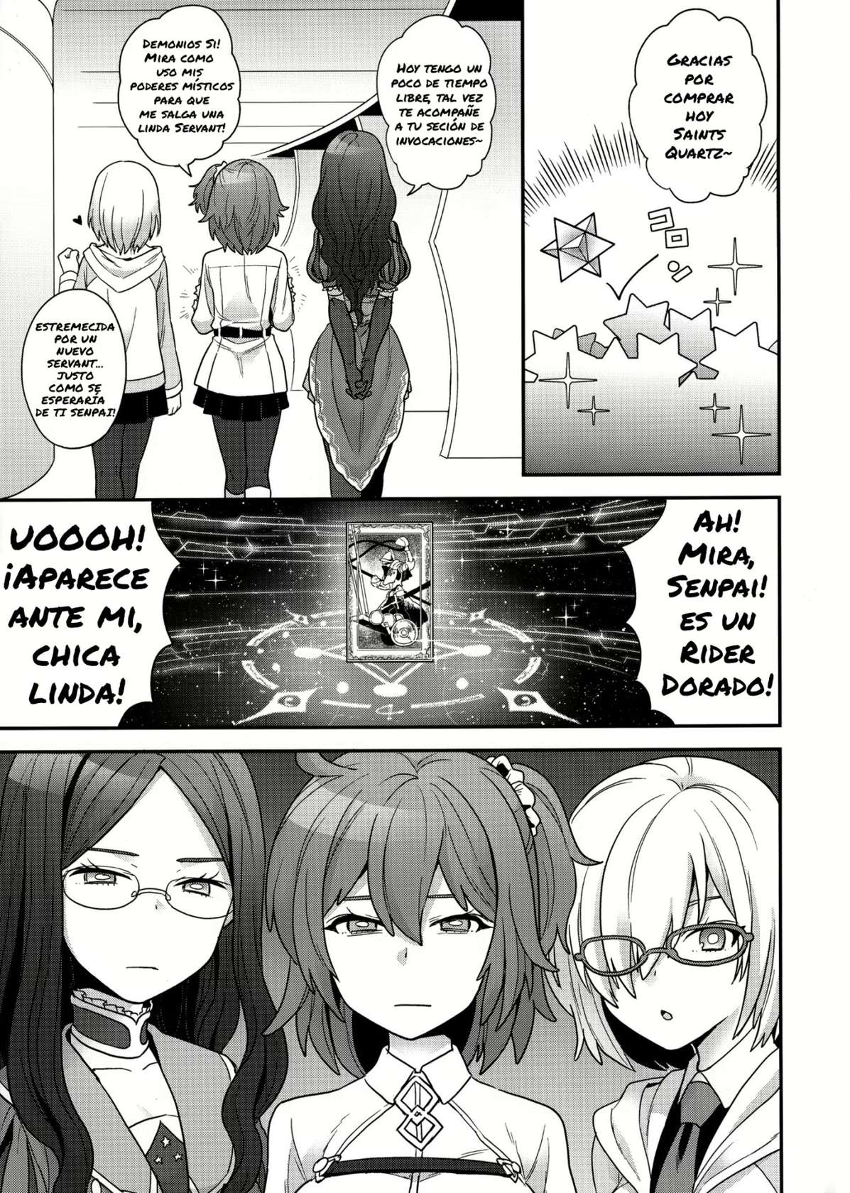 (C92) [Sayonara Hornet (Yoshiragi)] Meeting again! (Fate/Grand Order) [Spanish] [Nobbu]