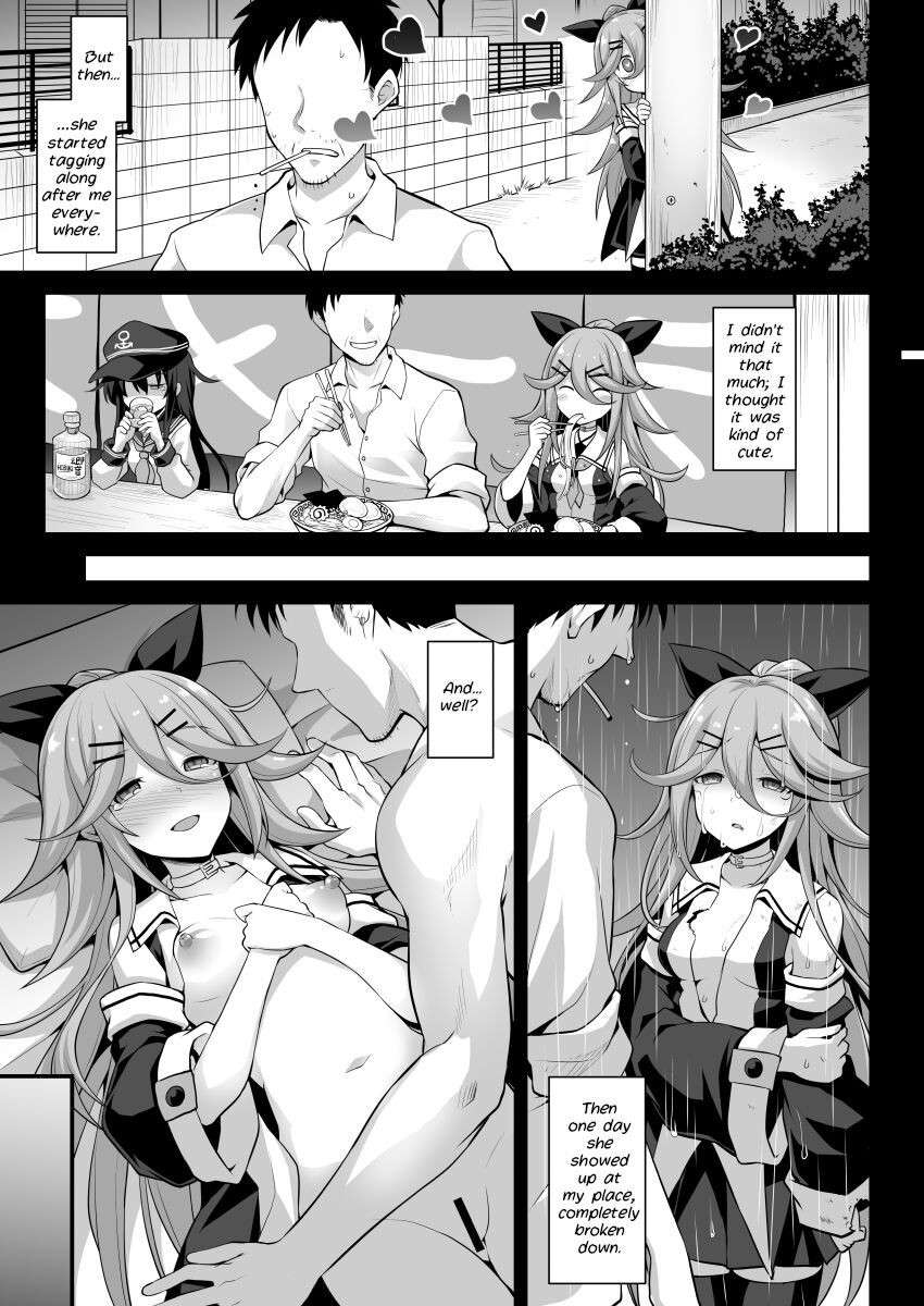 [Akutensoushin (Kokutou Nikke)] Yamakaze-chan wa Ai ga Omoi!! | Yamakaze's love is HEAVY!! (Kantai Collection -KanColle-) [English] [LoeQuality Translations]