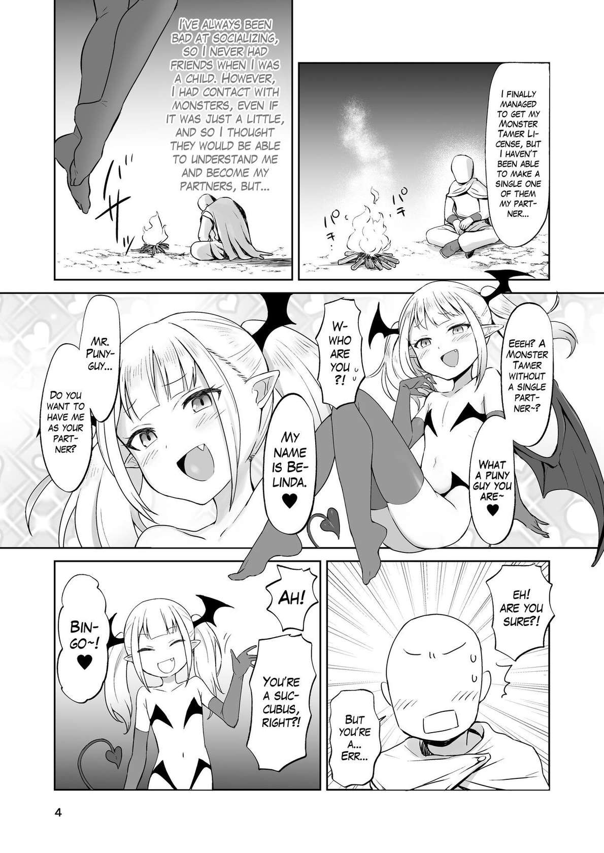 [ELEPHANT.GIRAFFE (konboi)] MSGK Succubus ga Nakama ni Shite Hoshisou ni Kochira o Miteiru - The MSGK succubus is looking at you as if she wants to be your mate. [English] [The Blavatsky Project] [Digital]