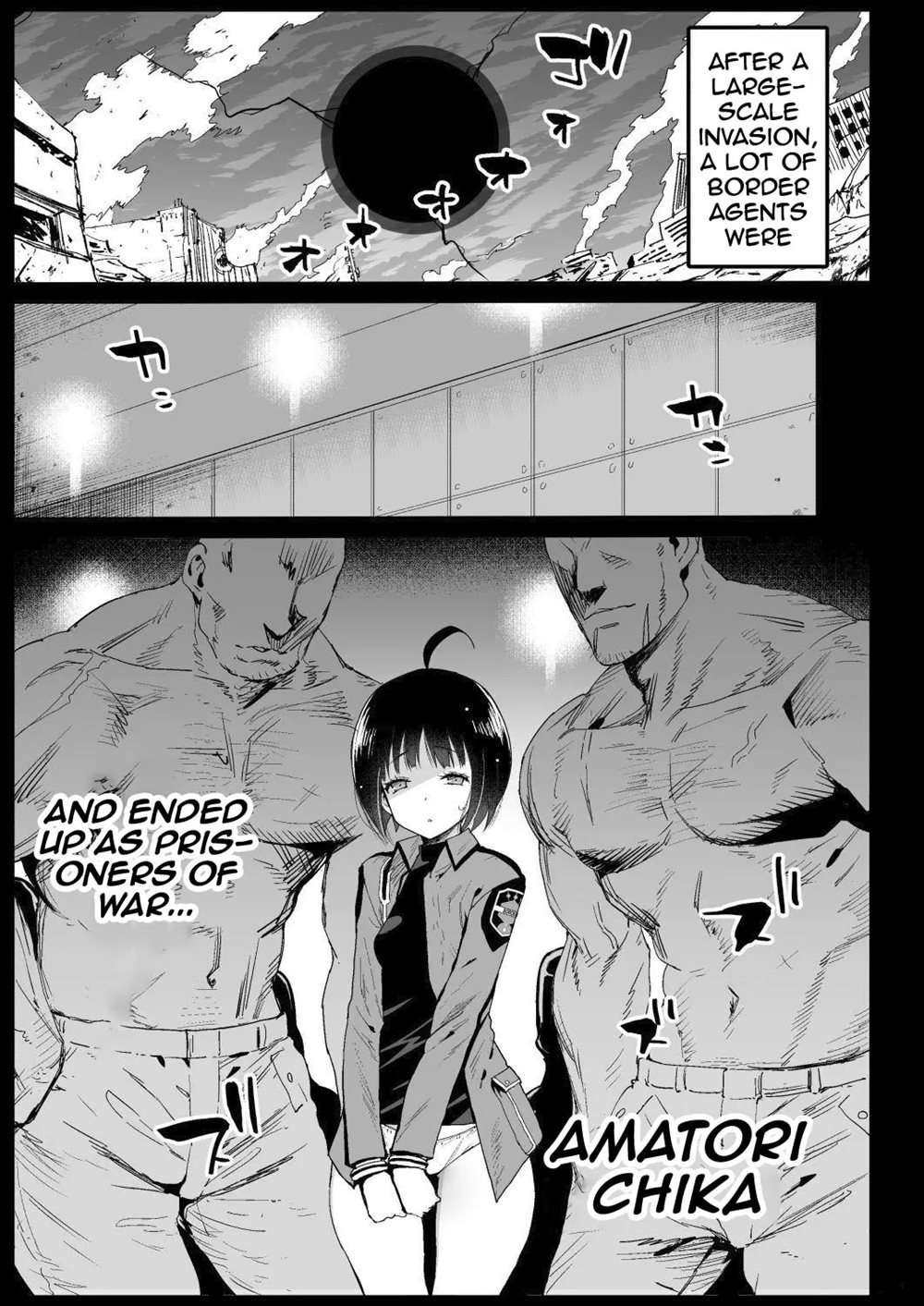 World Trigger Border Rape File Chika Amatori Is Going To Get Raped By Some Bad Men!