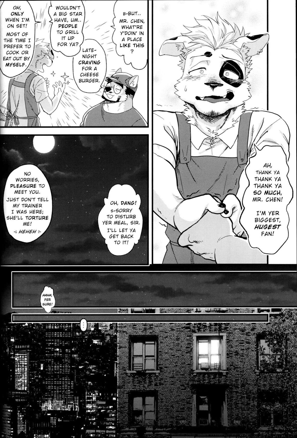 (Kemoket 9.5) [Mitsuwa Building (Nviek5)] MY HERO (Otoko Matsuri Bangaigou featuring TKA) [English]