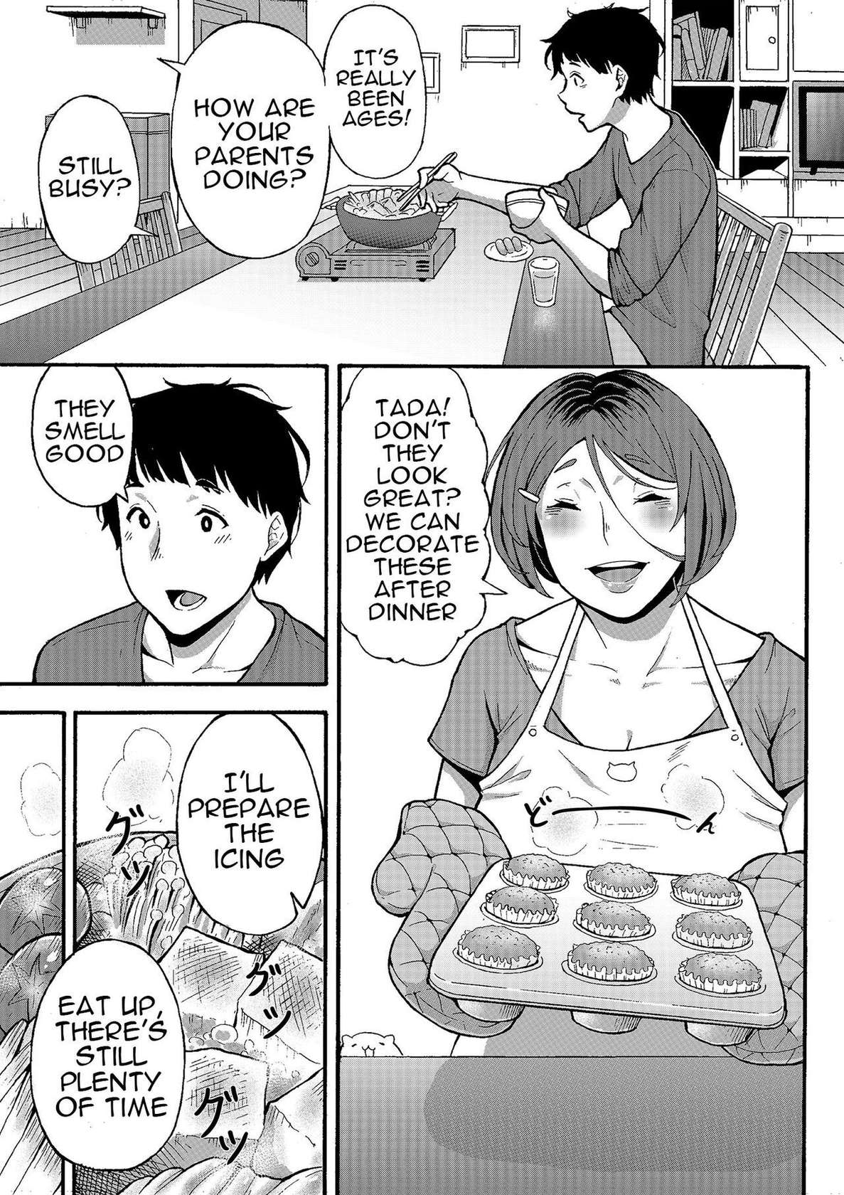 [Jiruman (Juuichi Gatsu)] Oba-han to Ee Koto Seehen? | Wanna Do Something Nice With Your Auntie? [English] {Doujins.com}