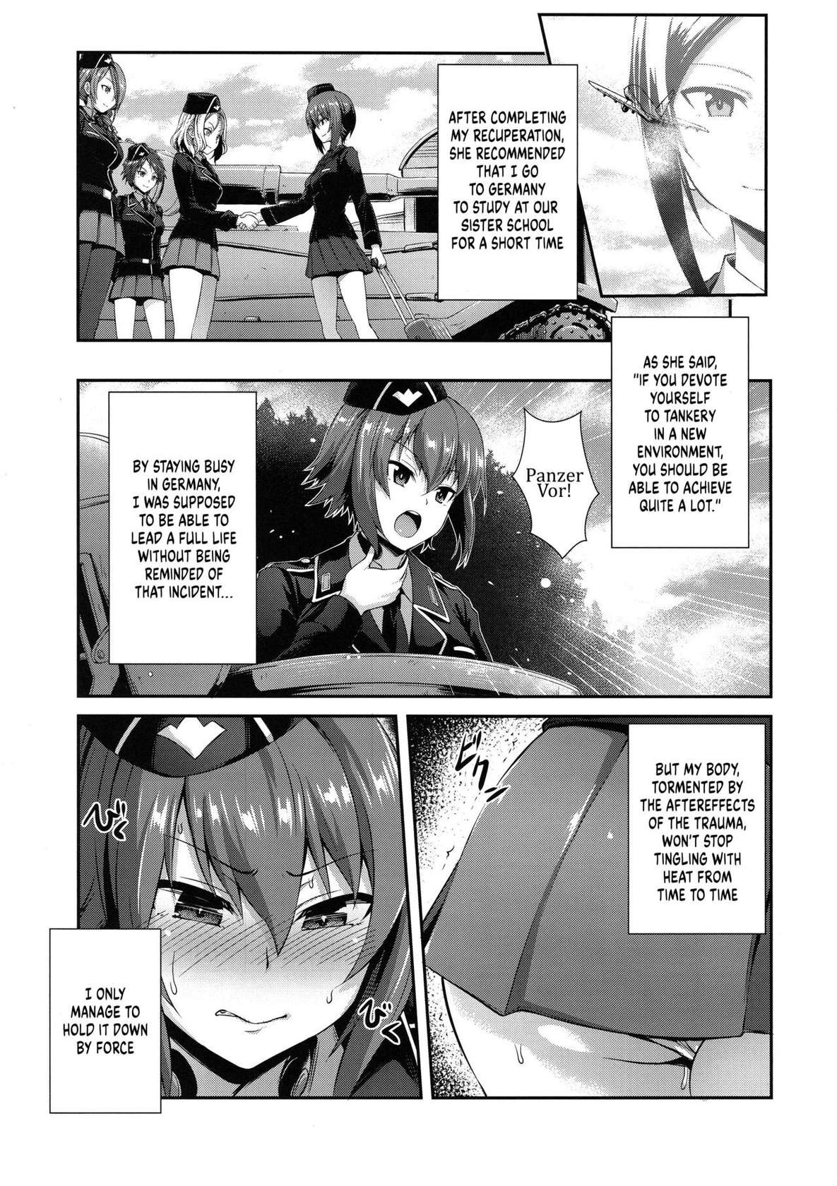 (C94) [chested (Tokupyon)] The Way How a Matriarch is Brought Up - Maho's Case, Top (Girls und Panzer) [English]