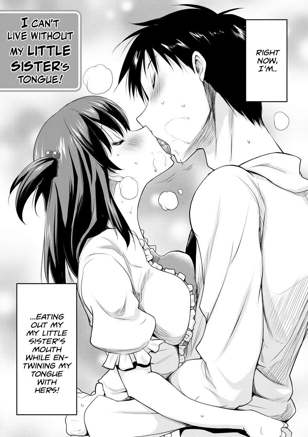 [Pony-R] I Can't Live Without My Little Sister's Tongue Chapter 01-02 + Secret Baby-making Sex with a Big-titted Mother and Daughter! (Kyonyuu Oyako no Shita to Shikyuu ni Renzoku Shasei) [English] [Team Rabu2] [Digital]