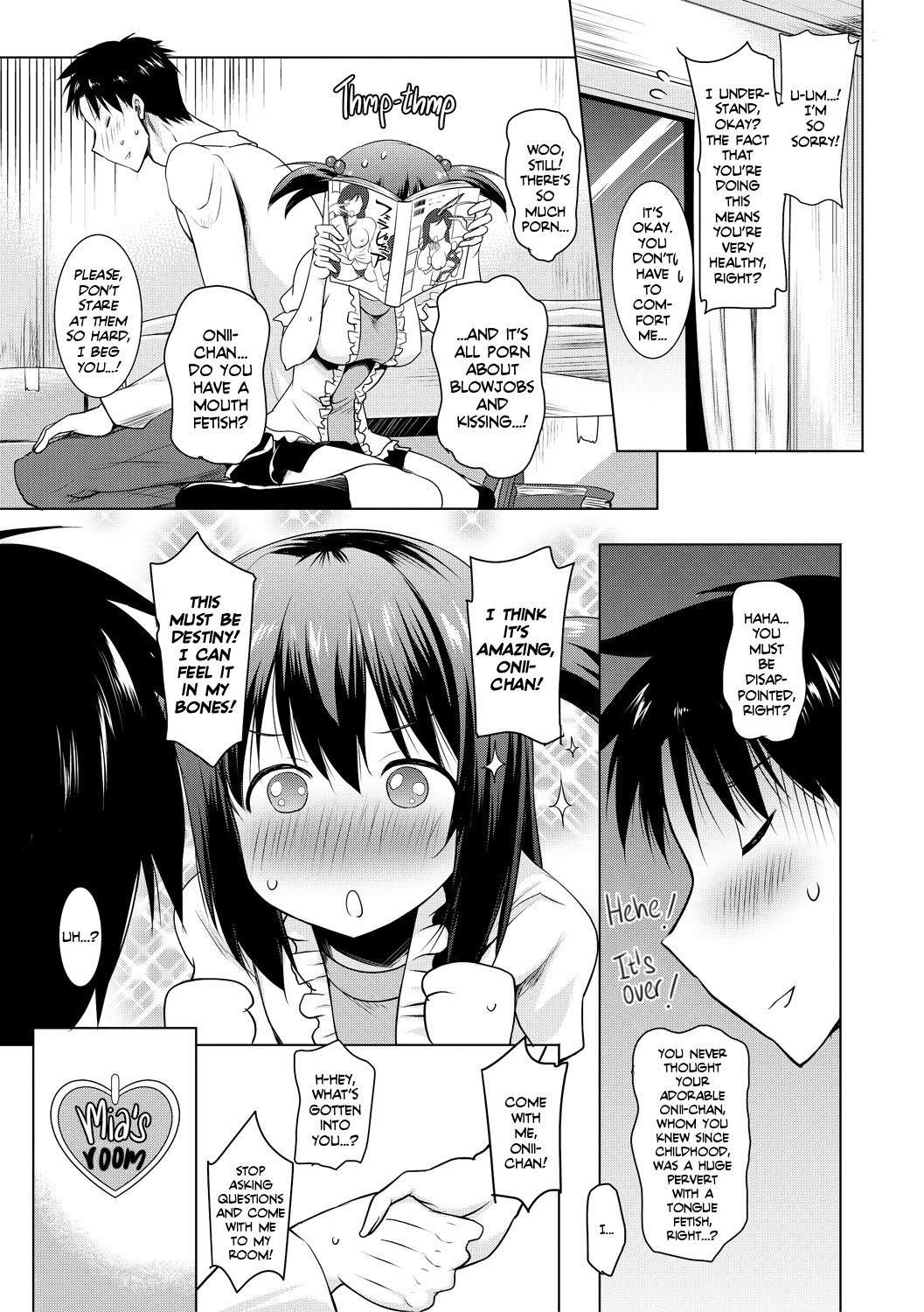 [Pony-R] I Can't Live Without My Little Sister's Tongue Chapter 01-02 + Secret Baby-making Sex with a Big-titted Mother and Daughter! (Kyonyuu Oyako no Shita to Shikyuu ni Renzoku Shasei) [English] [Team Rabu2] [Digital]