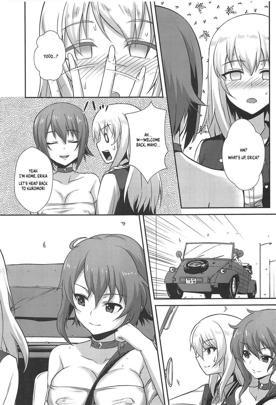 (C96) [chested (Tokupyon)] The Way How a Matriarch is Brought Up - Maho's Case, Bottom (Girls und Panzer) [English]