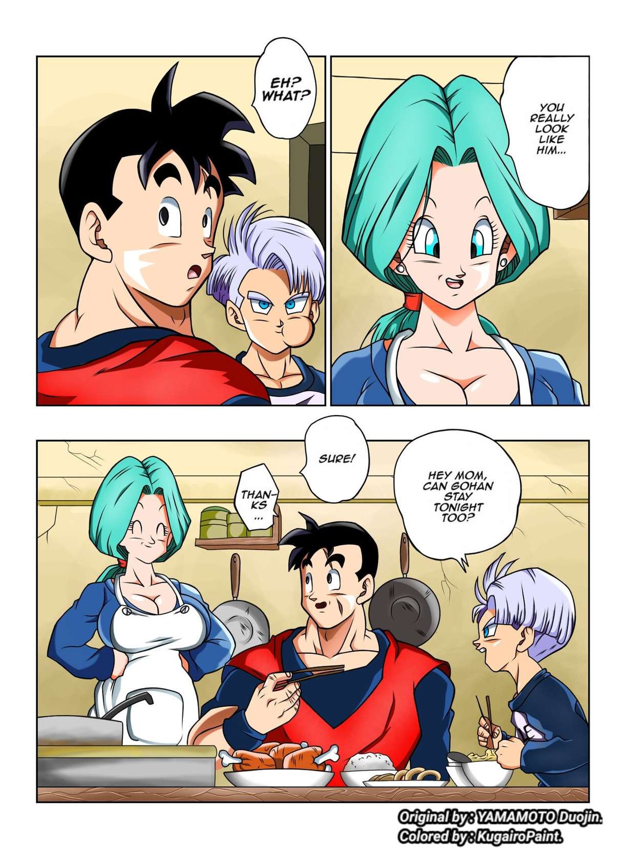 [Yamamoto] Lots of Sex in this Future!! (Dragon Ball Z) [kugairopaint]