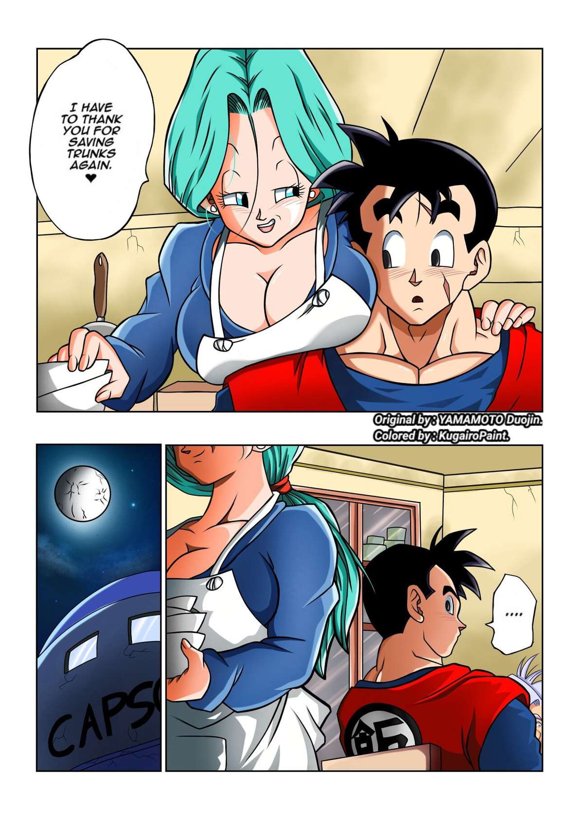 [Yamamoto] Lots of Sex in this Future!! (Dragon Ball Z) [kugairopaint]