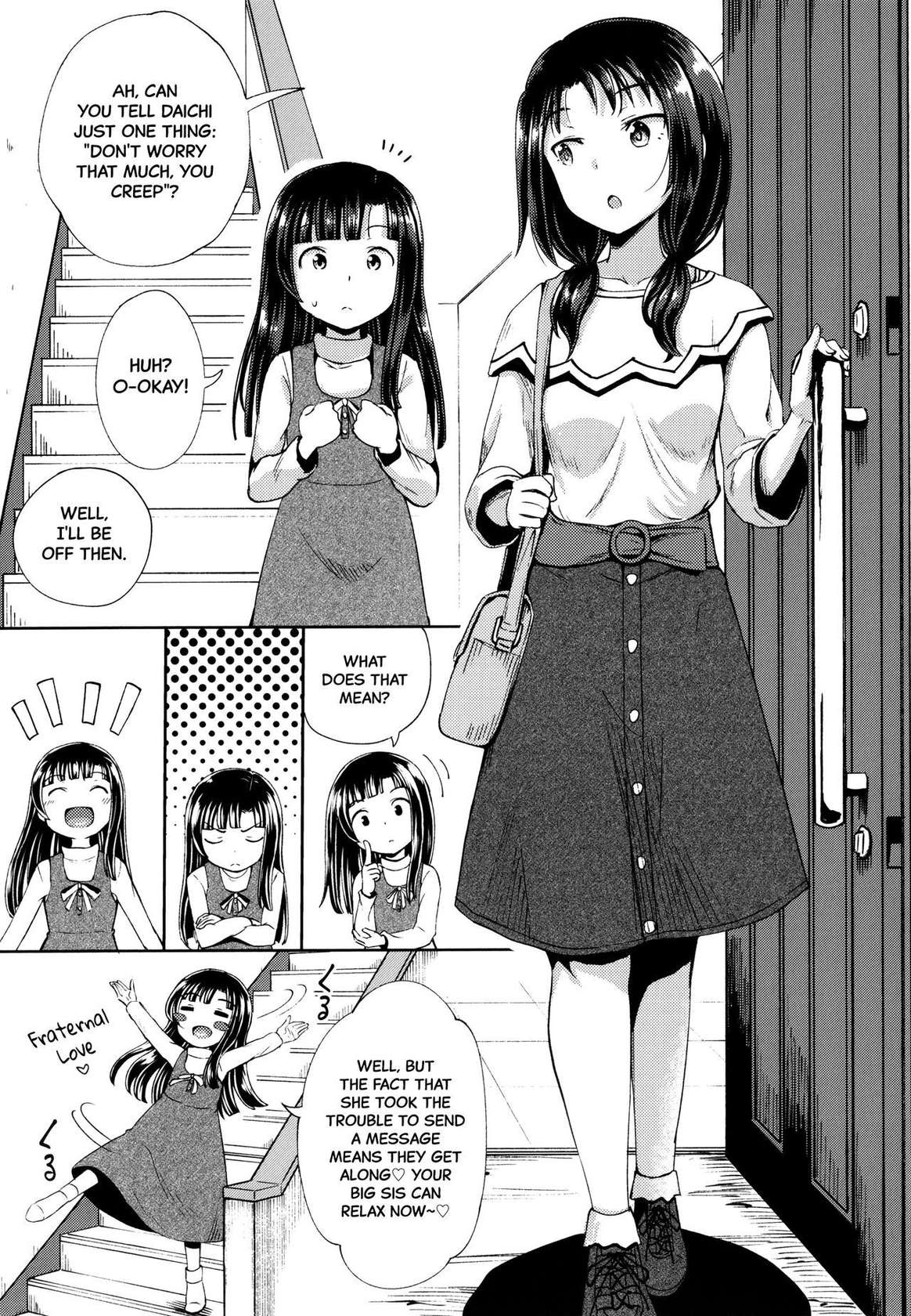 [Poncocchan] Nakayosi Apuri Ch.2 | Get-Along App Ch.2 (Yarashii Kibun ni Naru Appli Ane to Ore to Imouto to) [English] [Black Grimoires]