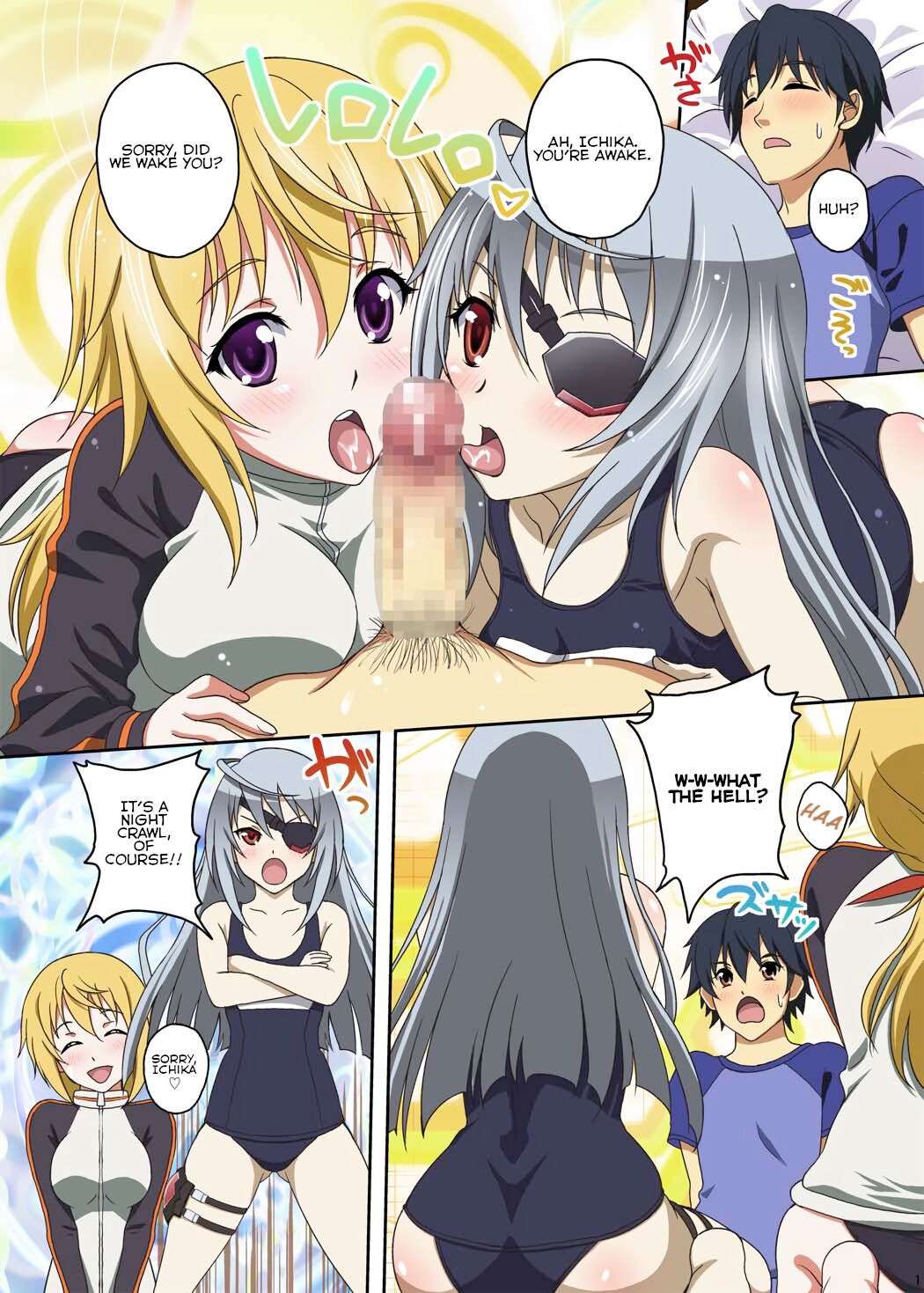 (C80) [Studio Aruta (Kusui Aruta)] IS no Hon (Kari) (IS <Infinite Stratos>) [English] [QazzyzzaQ]