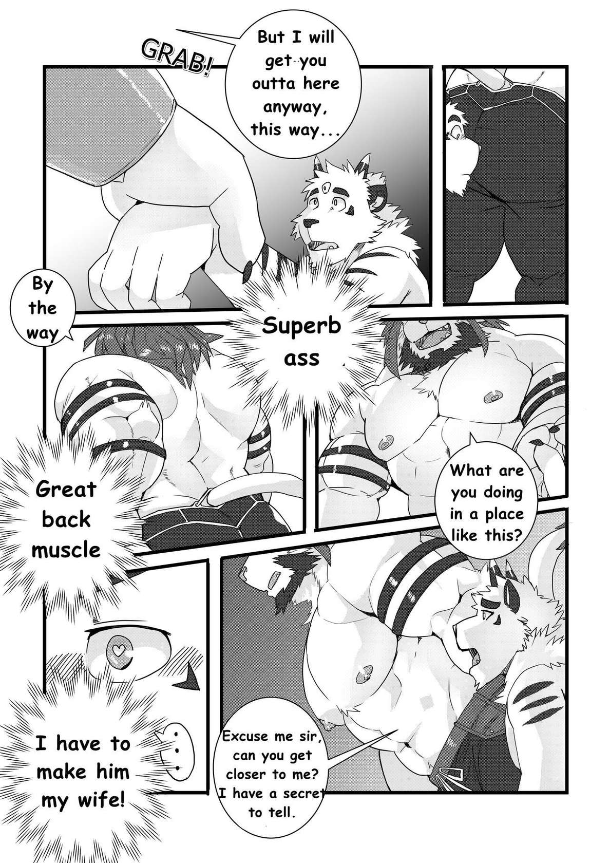 [LucusOLD] Lust Tiger Demon - Arsalan Housamo Doujinshi