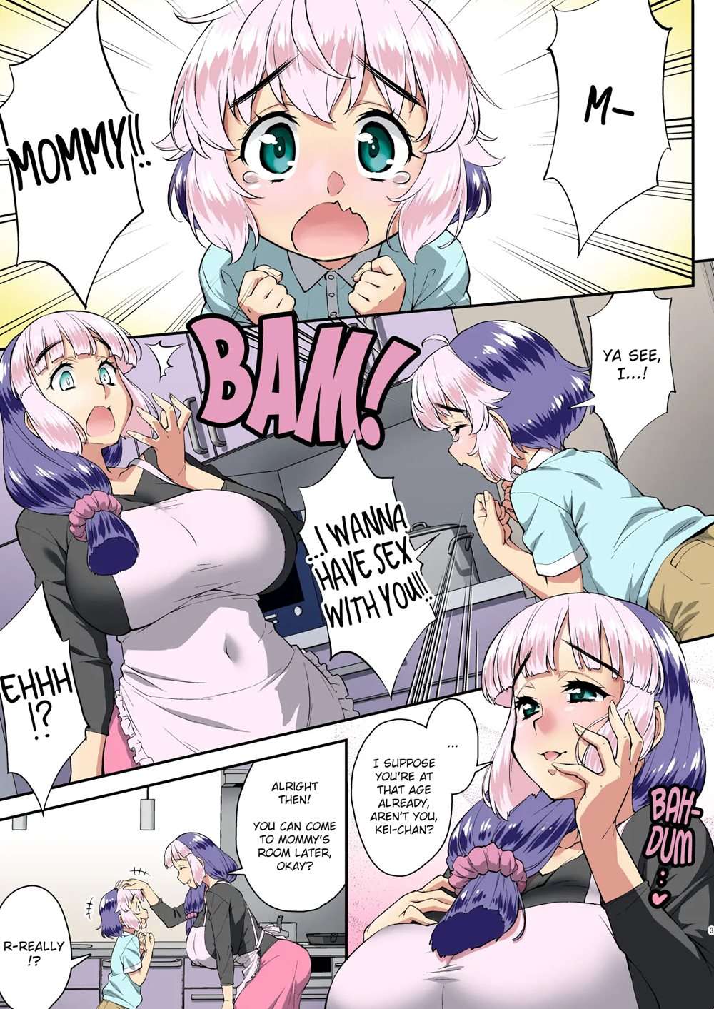 My Doting Futanari Mommy Popped My Cherry [Oneshot]