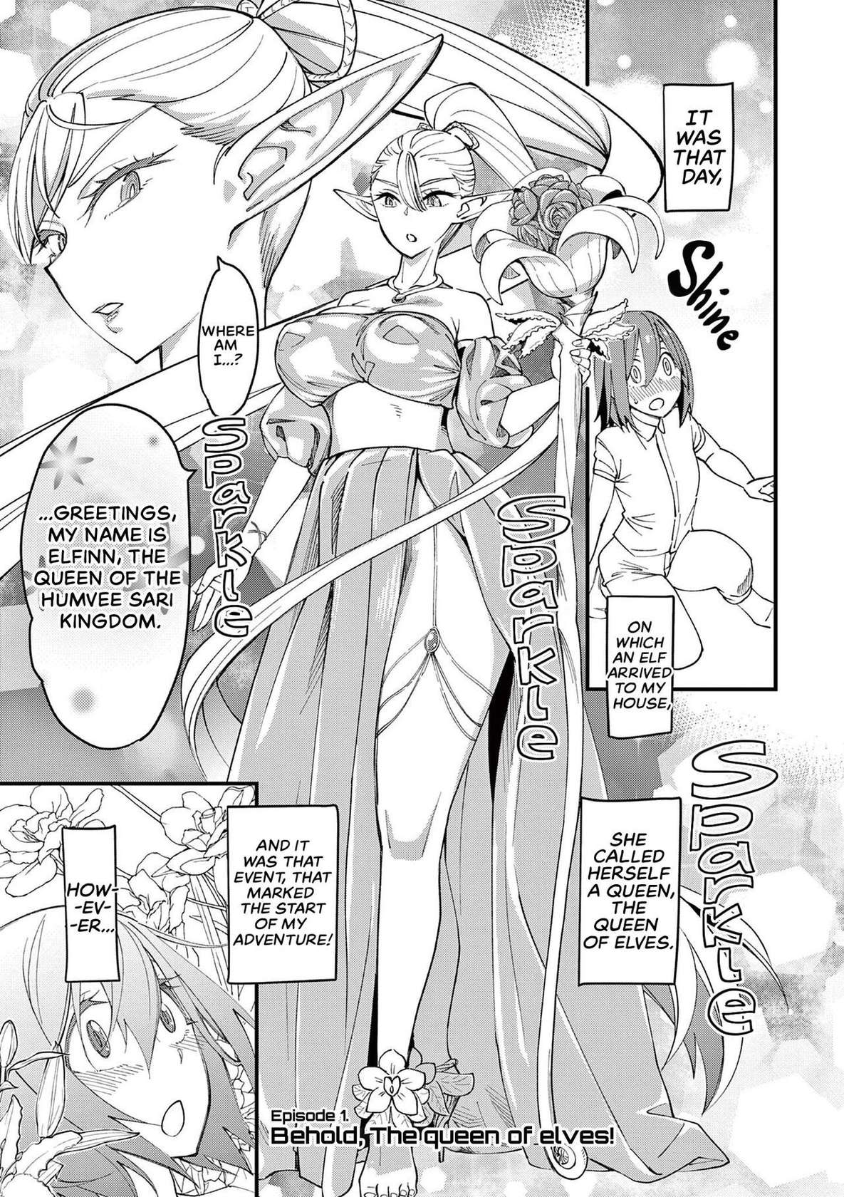 [clover] Elf ga Joou-sama! Ch. 1 | That Elf is My Queen! Ch. 1 Vol.1 [English] [Digital] [[The Crimson Star TL]].