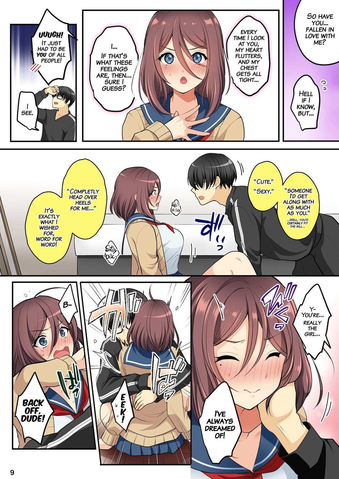 [Kakukonoka (Menoko)] The Time My Friend Turned Me Into His Girl Lover and Plaything [Saint Quartz Scans] [English]