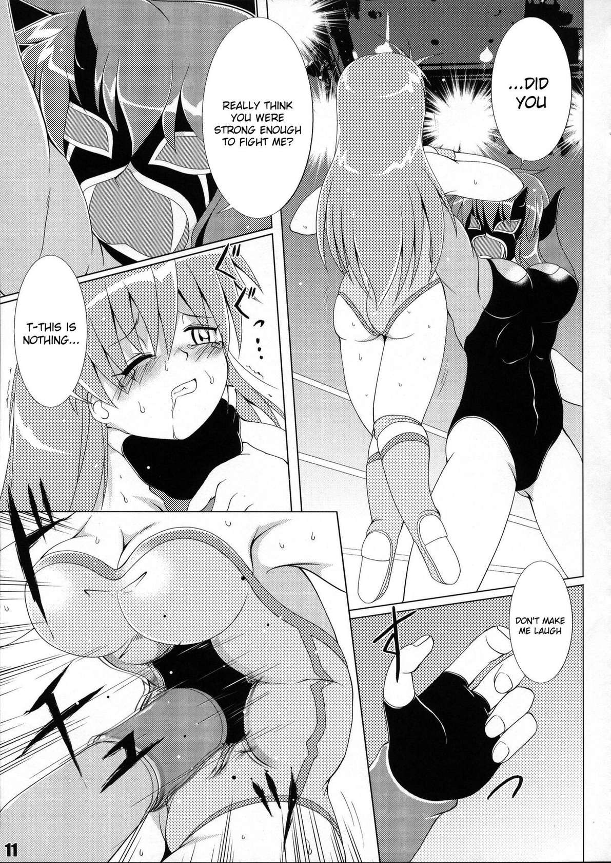 (COMIC1☆6) [Soket=Pocket (Soket)] Mighty Yukiko vs Dark Star Chaos (FALLIN' ANGELS4 (WRESTLE ANGELS))