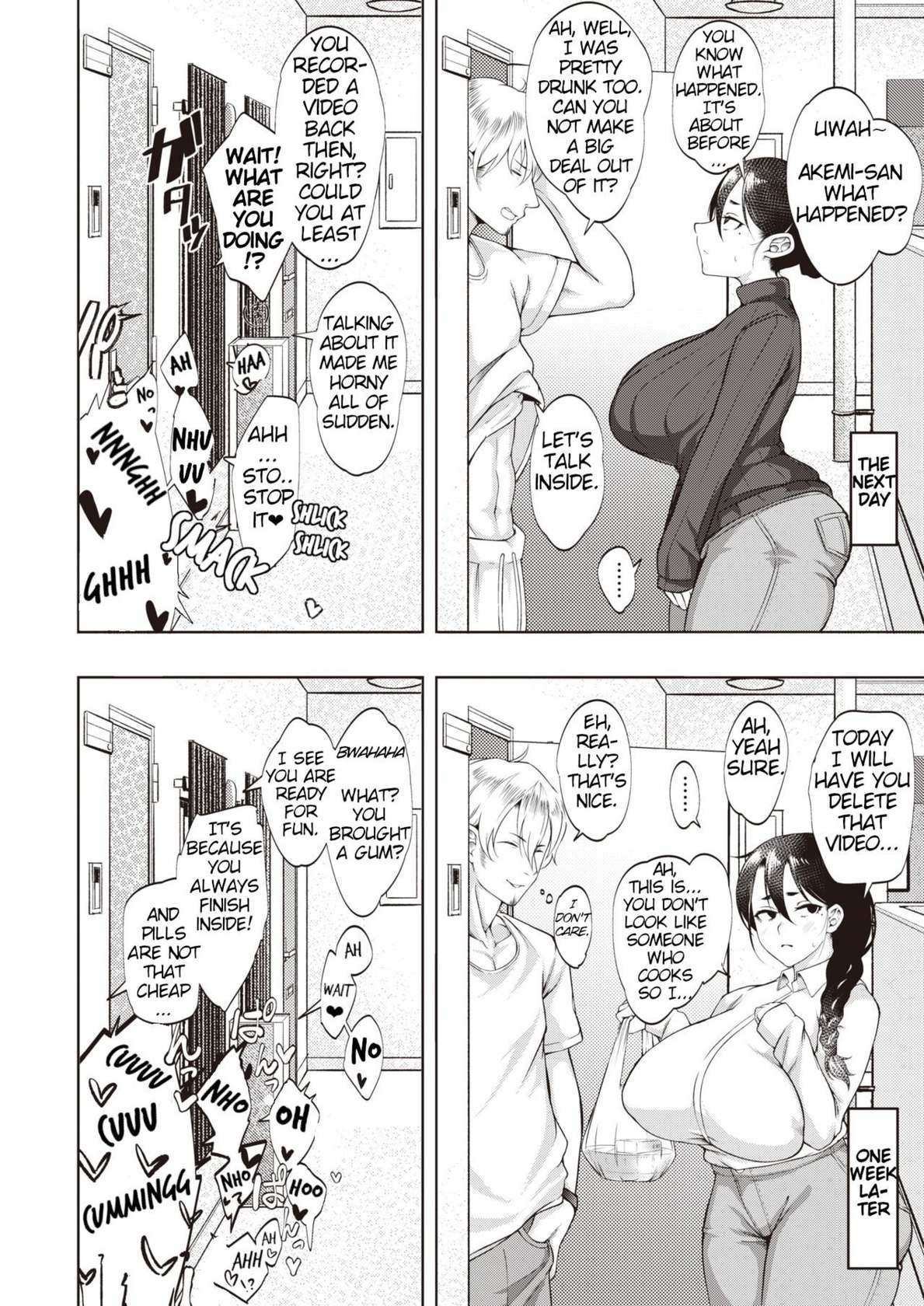 [Chiku] Choroman Wife~Targeting The Late Blooming Woman! (COMIC Shitsurakuten 2022-06) [English] [Digital]