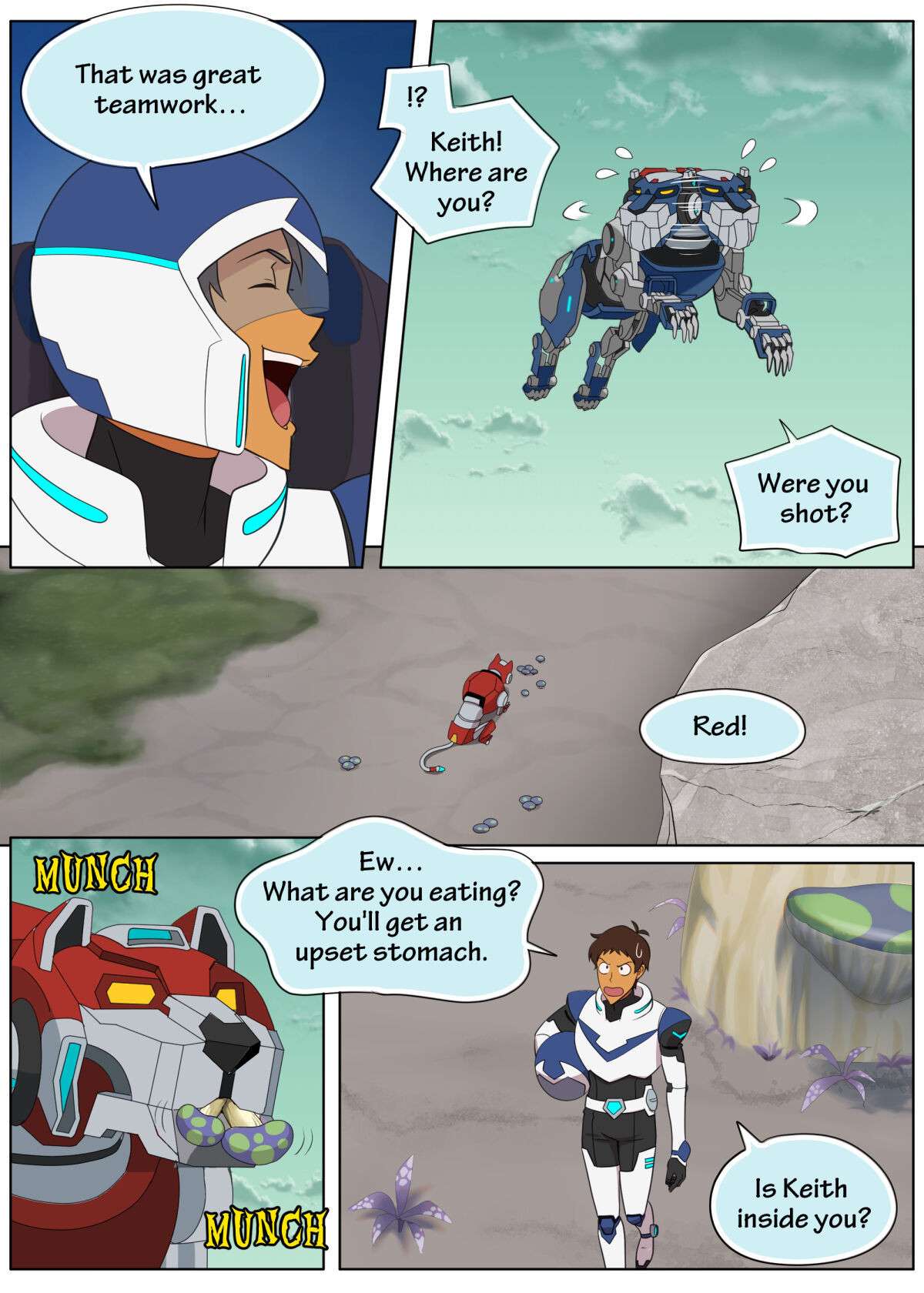 [halleseed] A MATING MOMENT! (Voltron: Legendary Defender) [English]