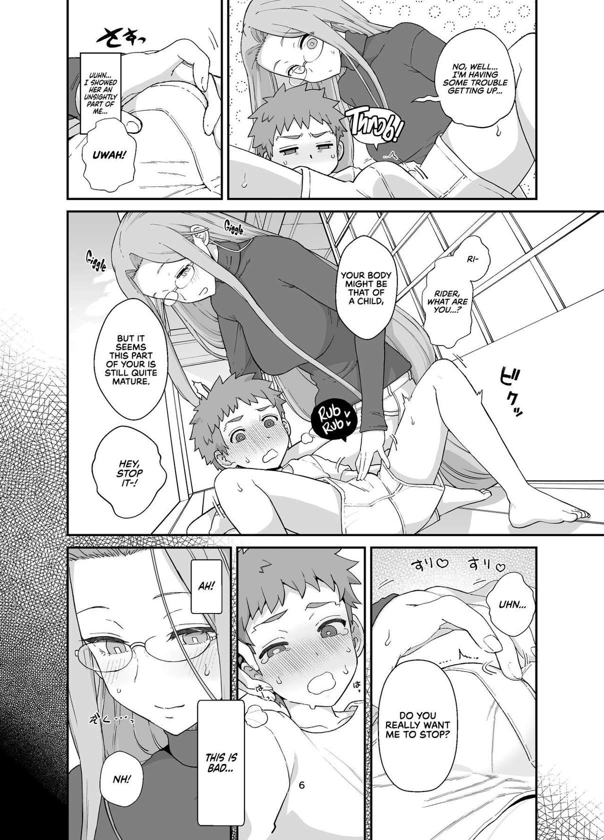 [Mochinchi (Mo)] Rider-san to Orusuban | Staying Home With Rider-san (Fate/stay night) [English] {RedLantern} [Digital]