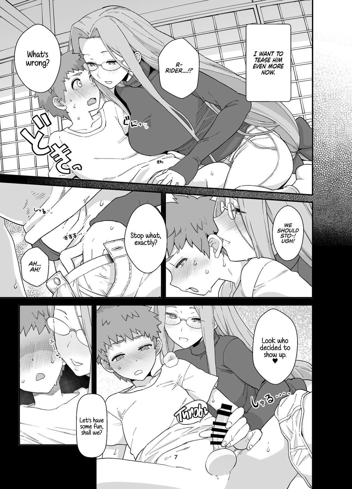 [Mochinchi (Mo)] Rider-san to Orusuban | Staying Home With Rider-san (Fate/stay night) [English] {RedLantern} [Digital]