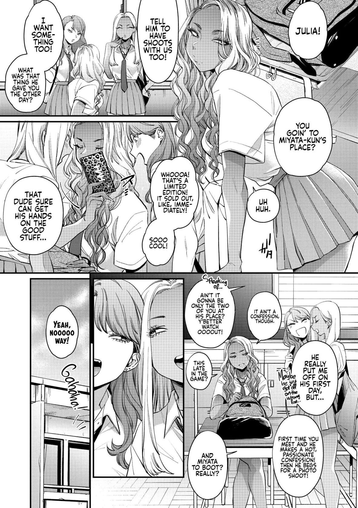 [BUTA] Oohata-san wa Risou no Gyaru | Oohata-san Is my Dream Gyaru (COMIC Megastore Vol.1) [English] [head empty]