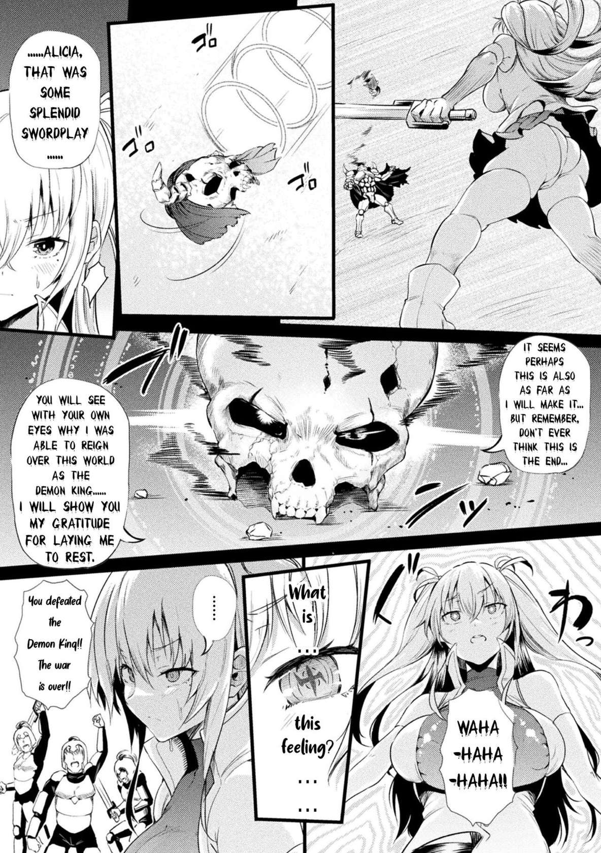 [Nusmusbim] Azdaroth no Kishi Alicia | Knight of Azdaroth Alicia (2D Comic Magazine Hyoui de! Saimin de! Heroine Inranka Daisakusen Vol. 1) [English] [bored_one28]