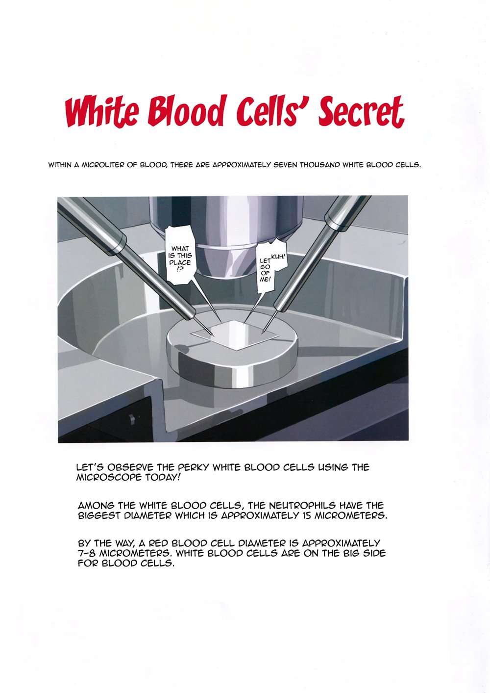 White Blood Cell Secret [Oneshot]