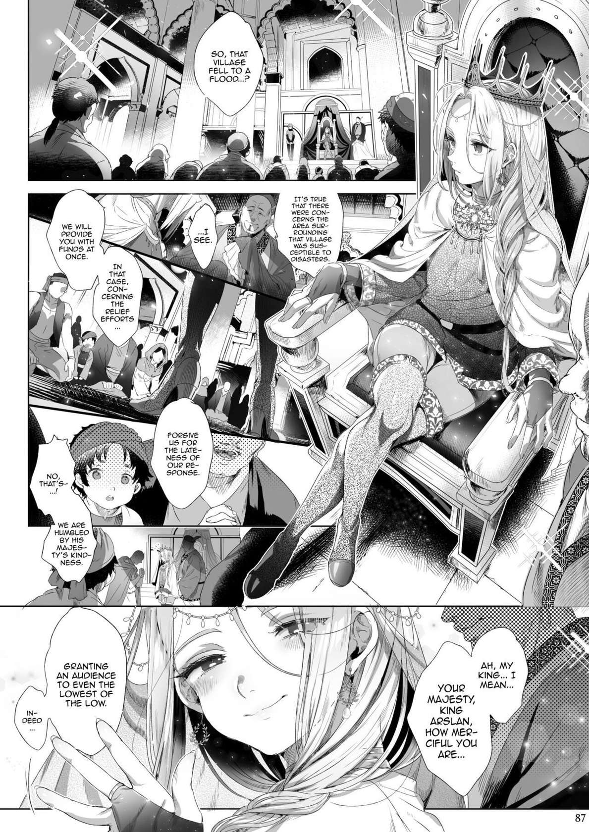 [Kuromisakaijou (Ikezaki Misa)] Niedenka - Sacrifice Prince Omnibus Soushuuhen | Niedenka - Sacrifice Prince Omnibus Ch. 3 (Arslan Senki) [English] {Doujins.com} [Digital]