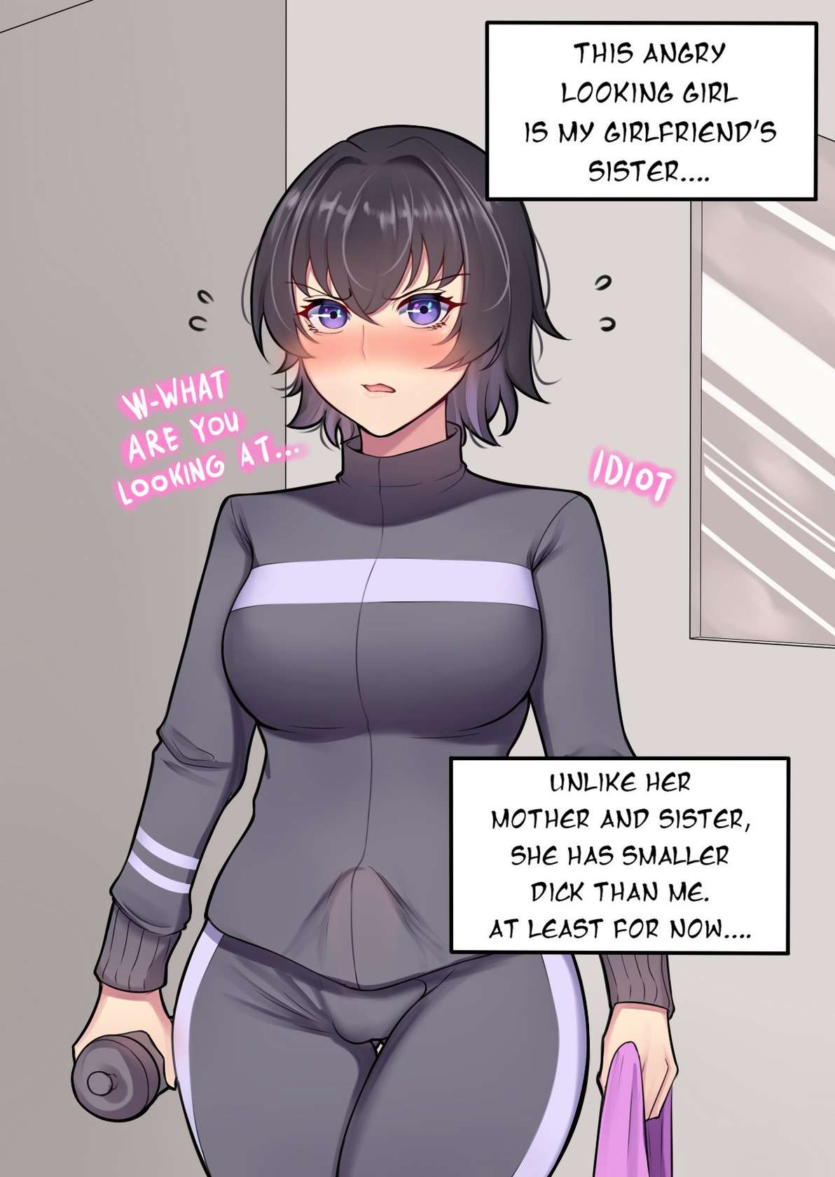 [band-width] Futanari girlfriend w/ Family