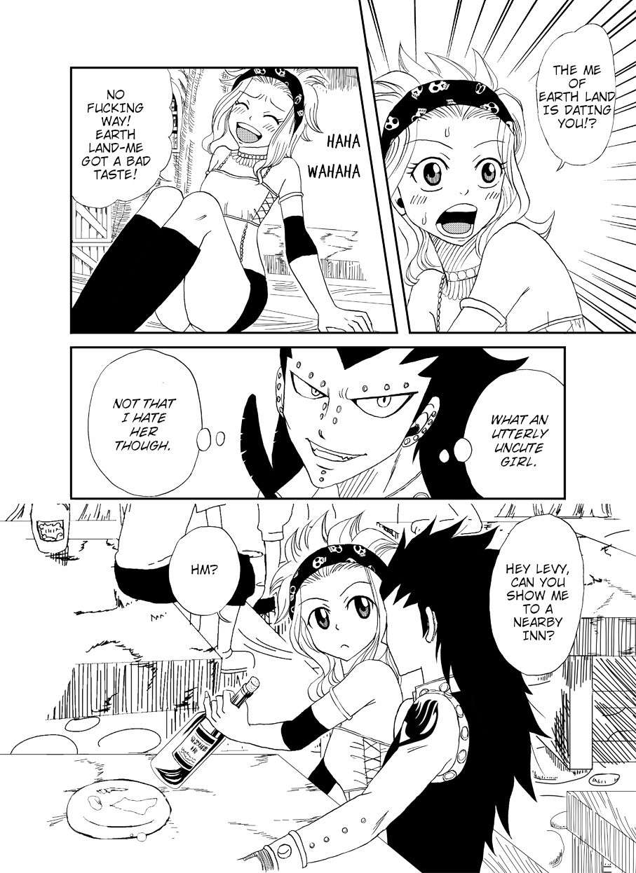 [Cashew] Moshimo Gajeel ga EdoLevy to Deattara (Fairy Tail) [English] [shaddy746]