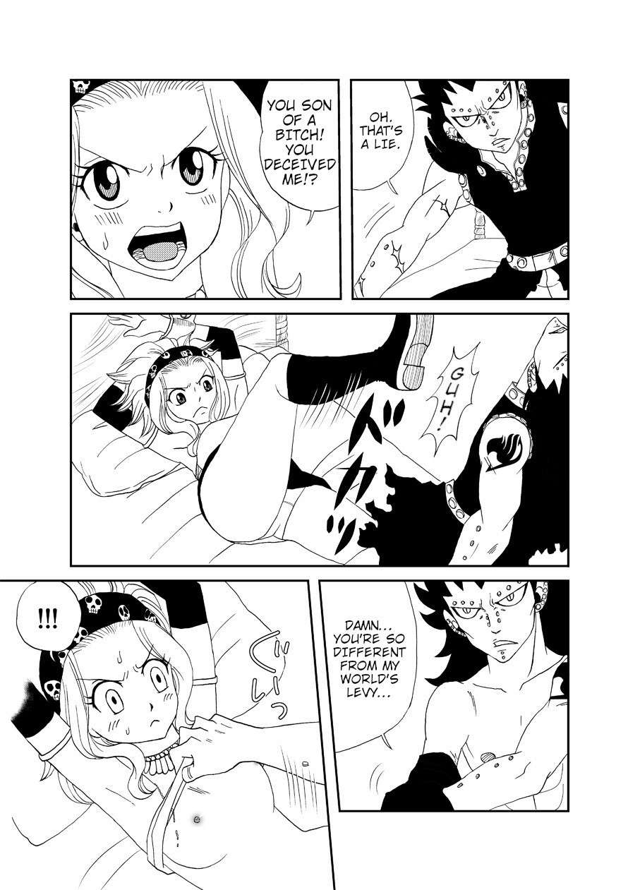 [Cashew] Moshimo Gajeel ga EdoLevy to Deattara (Fairy Tail) [English] [shaddy746]