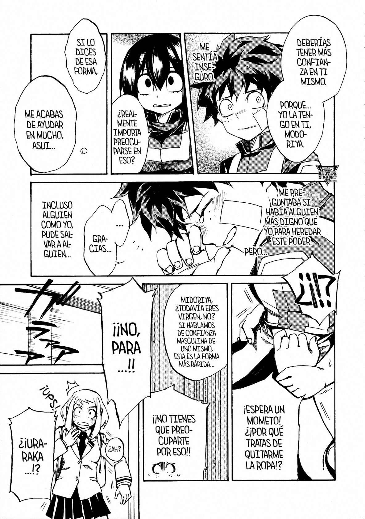 (C90) [ARKADIA (Takenaka Hideo)] Ukiseikou (Boku no Hero Academia) [Spanish] [Mr. Nugget]