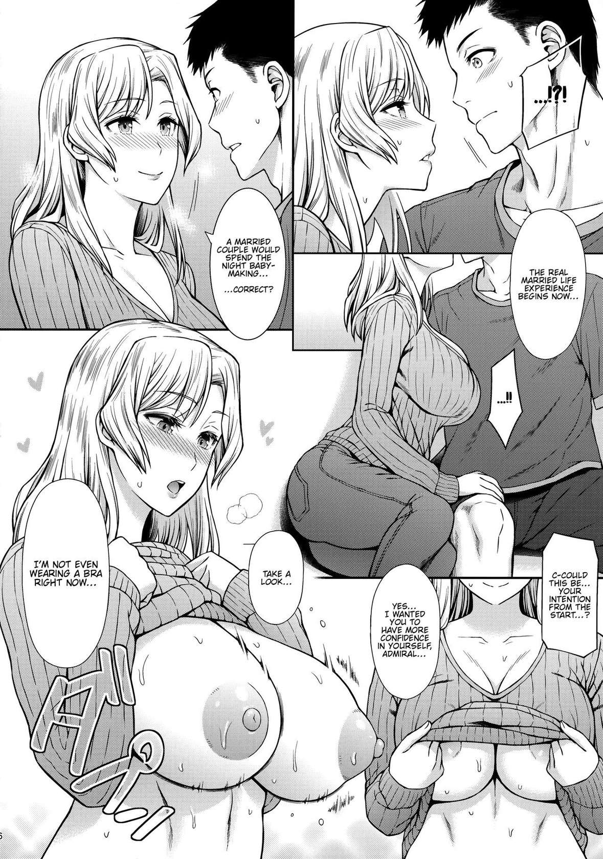 (C100) [Umi Neuron (Umi Neuron)] Houston-san to Kodzukuri o Ippai Ganbaru Ohanashi. | A story about tireless baby-making efforts with Houston (Kantai Collection -KanColle-) [English] [FMLTranslations]